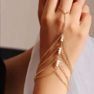 Bohemian mitten bracelet